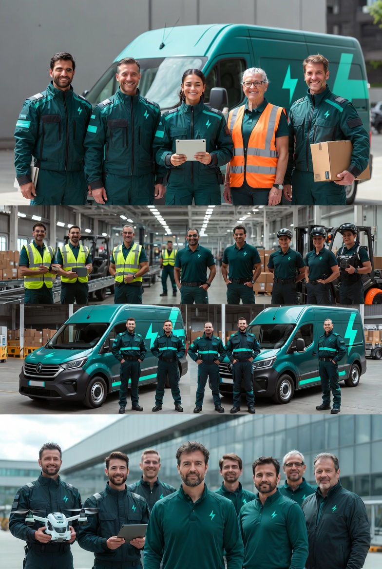 Technology and drone operations team